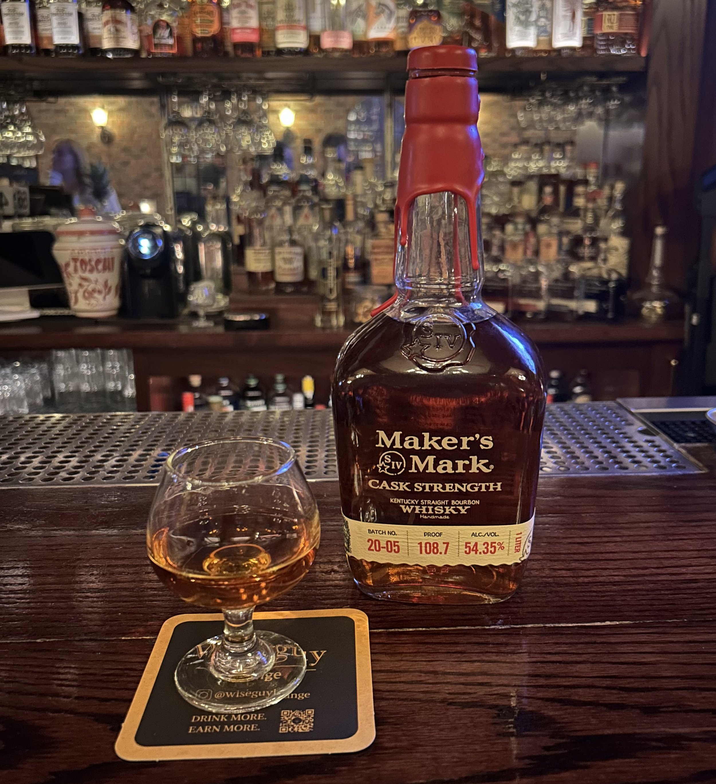 Review #451 - Maker's Mark Cask Strength Batch 20-05 — Me, My Wife